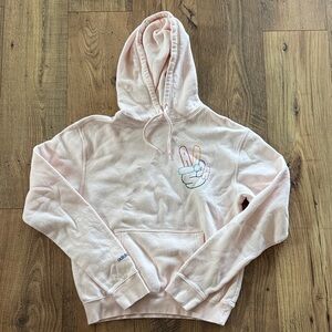 Adidas Women's Light Pink Hoodie